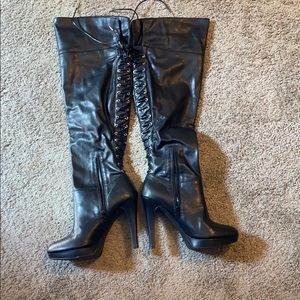 Over the knee boots